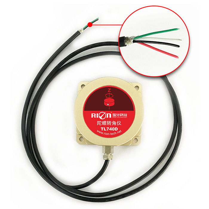 12V 25Hz Rate Gyro Sensor IP67 3 Axis Gyro Inclinometer Industrial Control