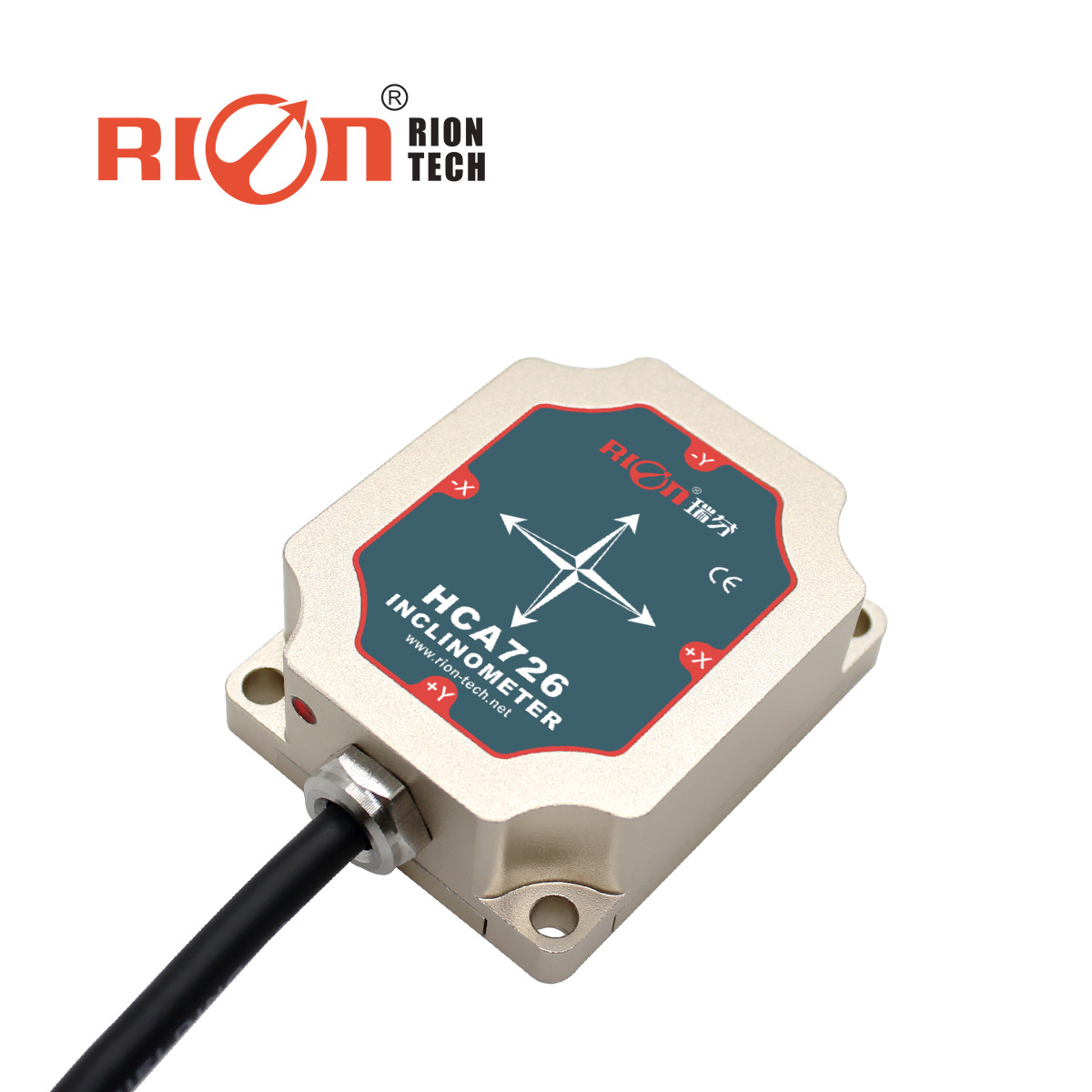 HCA726 0.001deg CE Analog Dual Axis Tilt Sensor Inclinometer