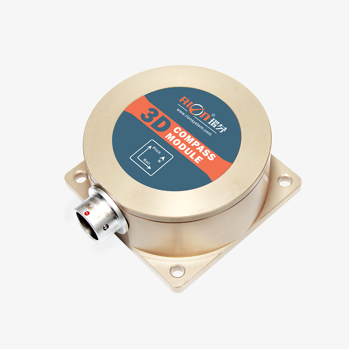 Handle Angle Sensor HCM380B Handheld Tilt Angle 3 Axis Magnetic Sensor IP67 0.3deg Heading ...