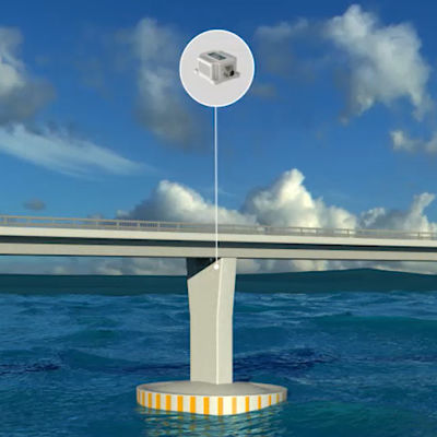 PCA826 Precise Building Angle Monitor High Resolution Clinometer For Bridge