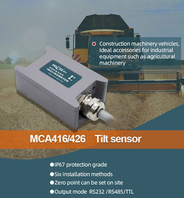 MCA416L HIGH-RELIABILITY SINGLE-AXIS TILT SENSOR WITH MODBUS OUTPUT