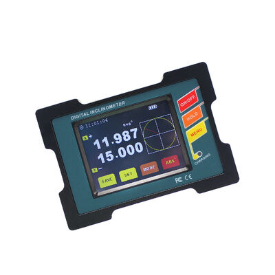 DMI810/DMI820 High Precision Digital Inclinometer with <0.005° Accuracy and 64 True Colors Night Vision Display for Dual Axis Angle Measurement