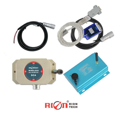 RS232 Digital 200Hz Wireless Inclinometer Tilt Sensor 0.01 Deg High Accuracy
