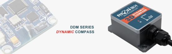 DDM360 3 Axis Gyro Compass Sensor 0.1 Degree Resolution For Heading ...