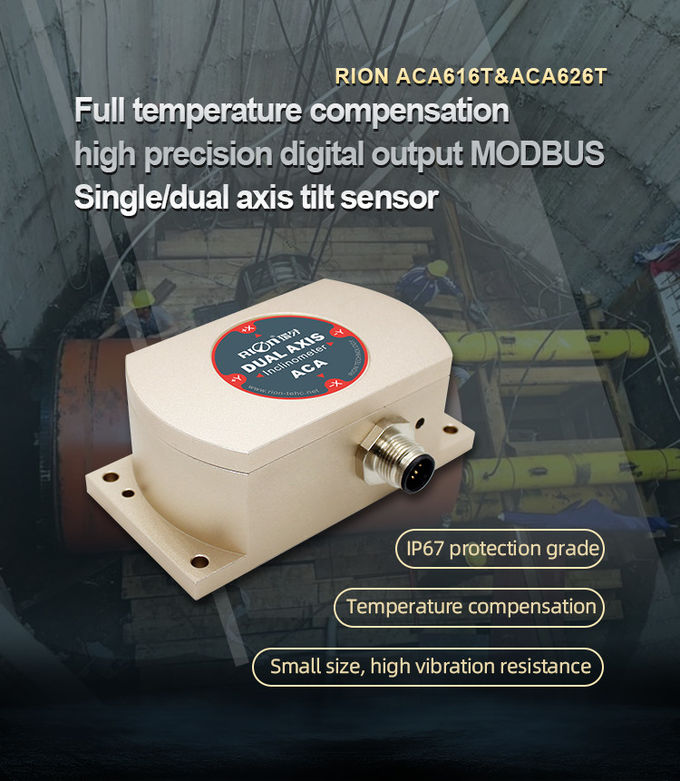 Building 2 Axis Inclinometer , Precise Tilt Sensor Inclinometer